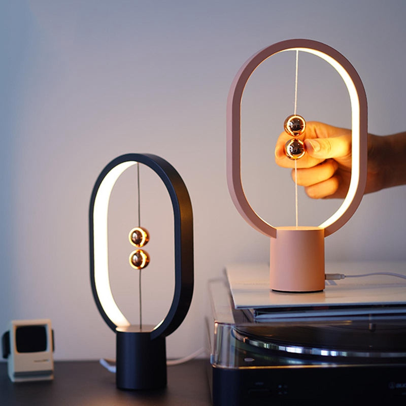 USB Mini Smart Magnetic Switch LED Table Lamp - Home Decoration Light 